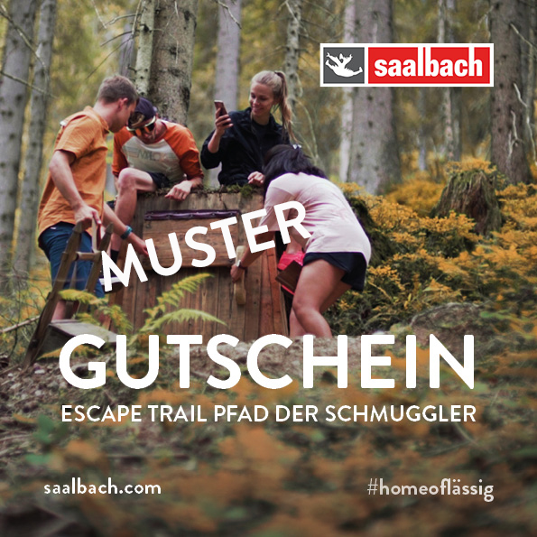 Gutschein Escape Trail Saalbach